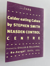 Calder eating Cake | Neasden Control Centre (Bongoût)