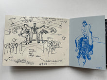 Extraits de carnets de croquis (sketchbooks) | Damien Deroubaix (Bongoût)