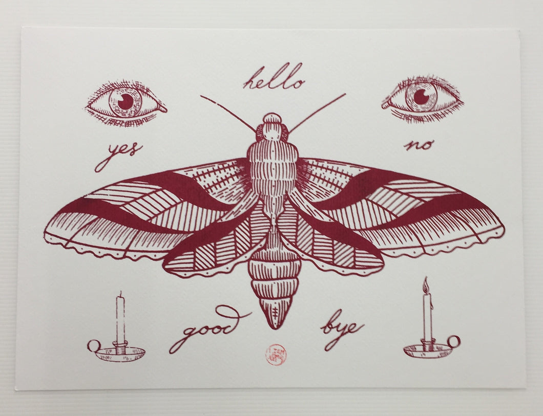 Screen Printed Tattoo Flash 03 | Liam Sparkes