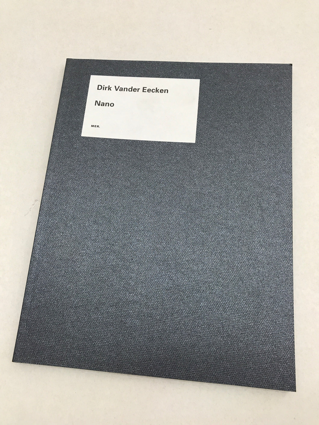 Nano | Dirk Vander Eecken (MER.)