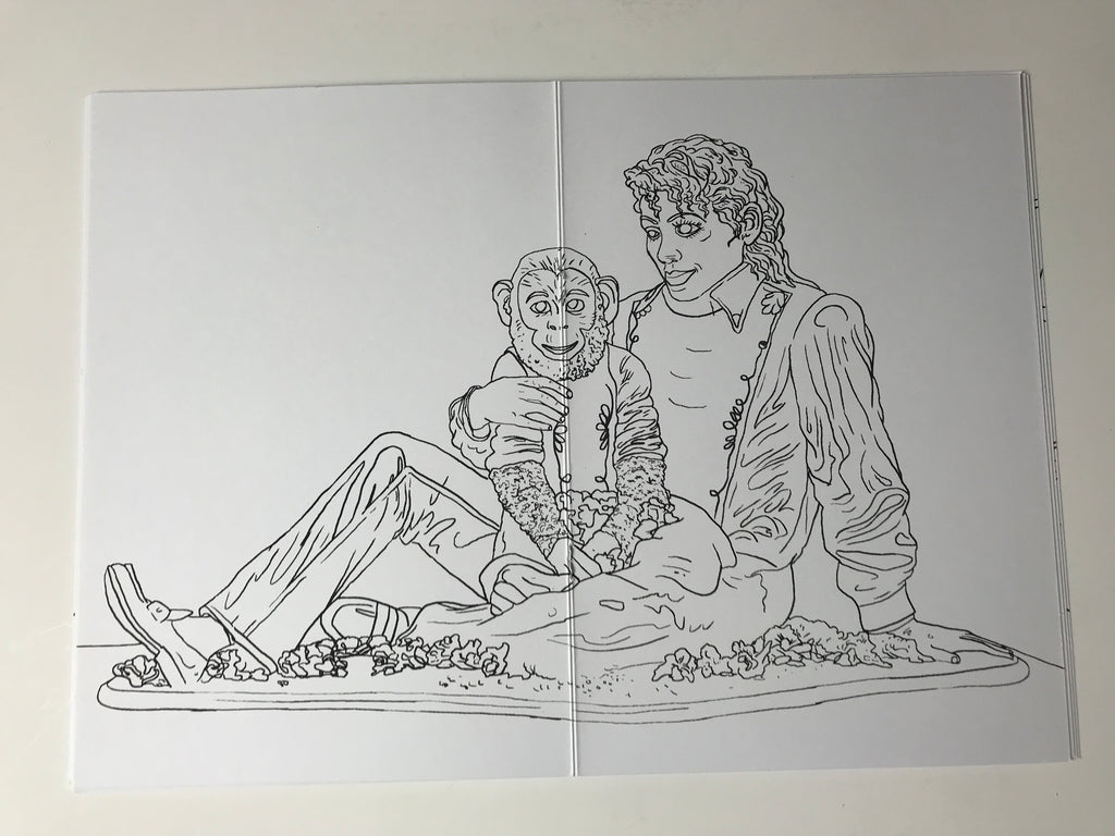 Jeff Koons Coloring book Christian Gfeller