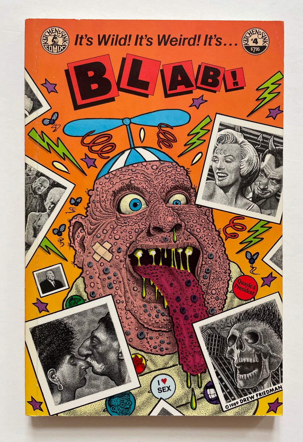 Blab ! 4 (Monte Beauchamp / Kitchen Sink)