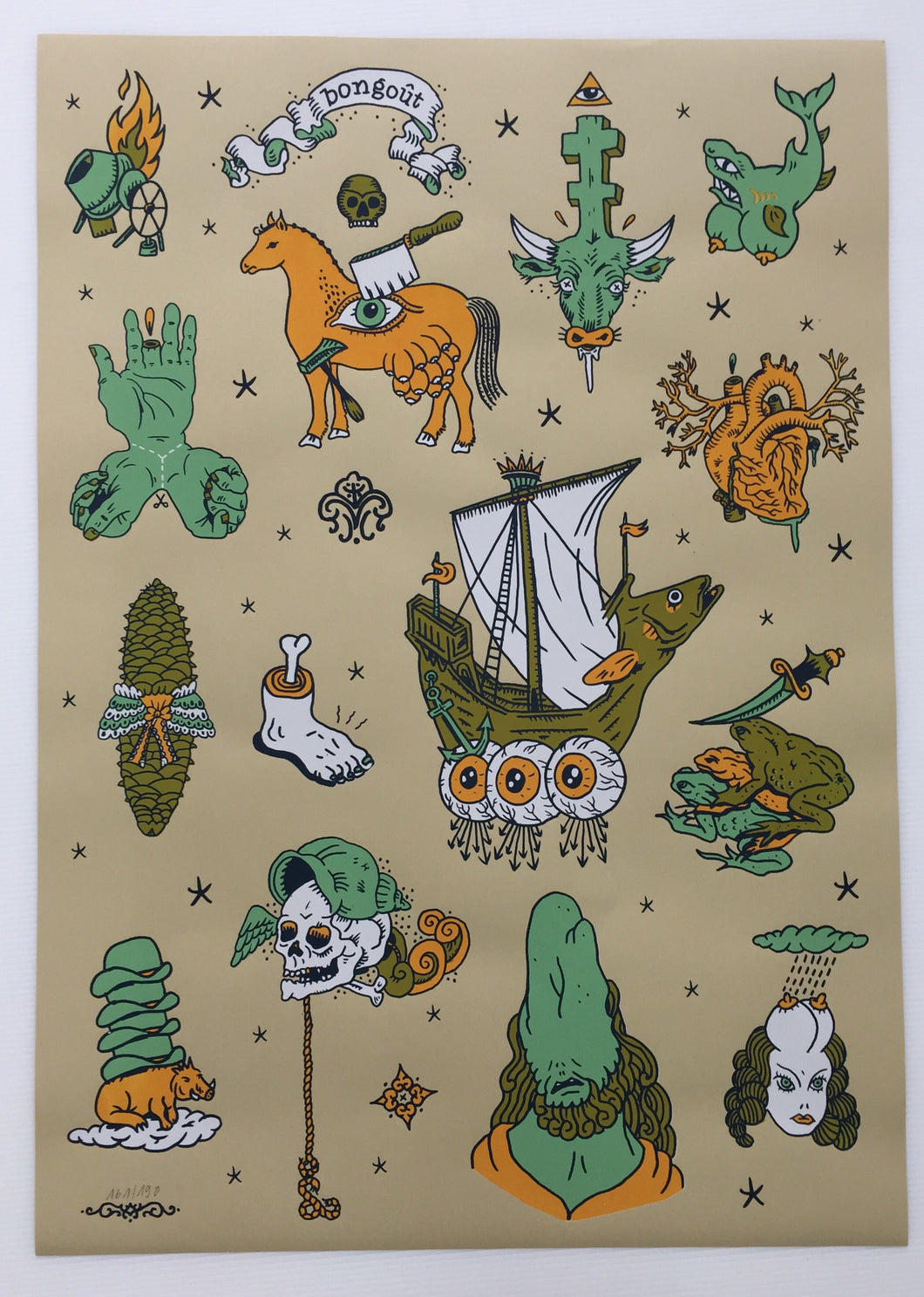 Tattoo Flash 02 | G+H Bongoût