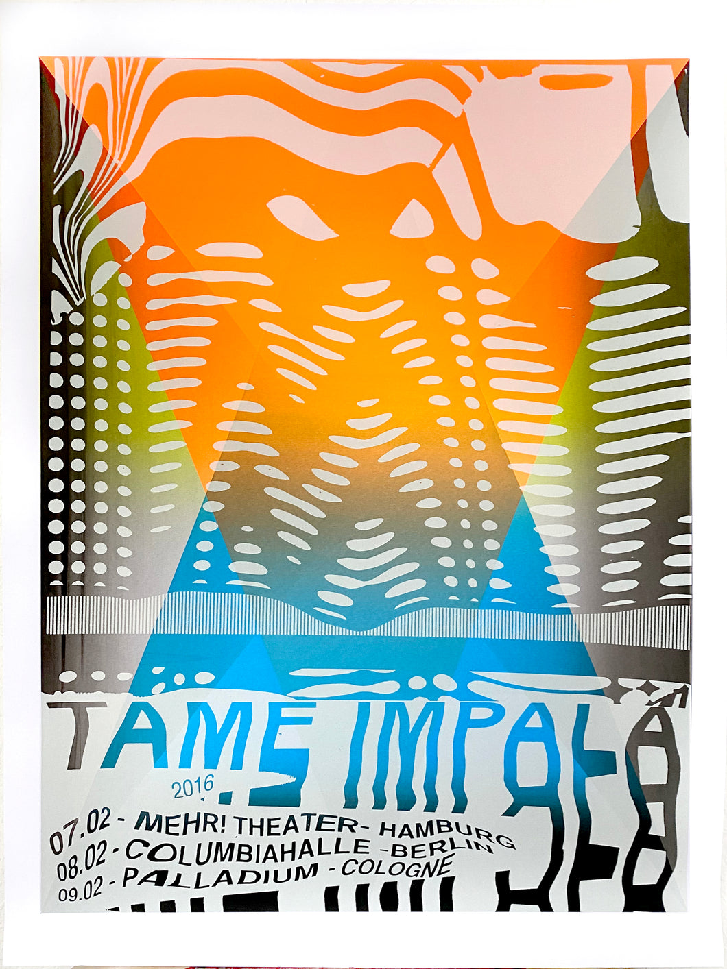 Tame Impala | Gfeller & Hellsgård (2016) Light orange version
