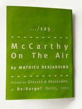 Mc Carthy | Mathieu Desjardins (re:Surgo!)