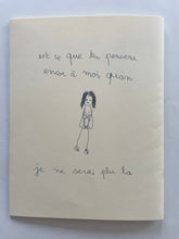 Si je le di a maman elle sera triste | Sarah Barthe (edition Anne & Shige)*
