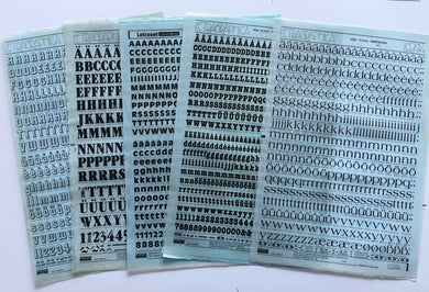 Lettraset x5