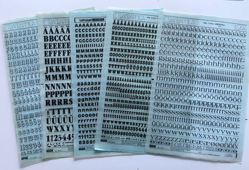 Lettraset x5