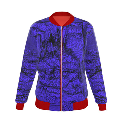 Y2K Women's Reversible Silk Bomber Jacket