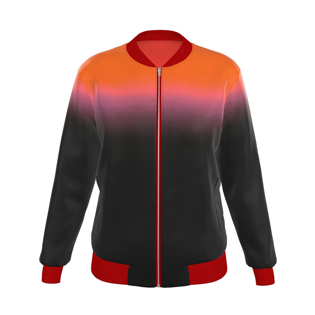 Y2K Women's Reversible Silk Bomber Jacket