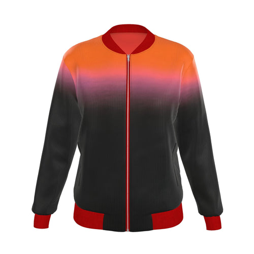Y2K Women's Reversible Silk Bomber Jacket