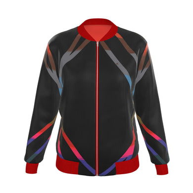 Y2K Women's Reversible Silk Bomber Jacket
