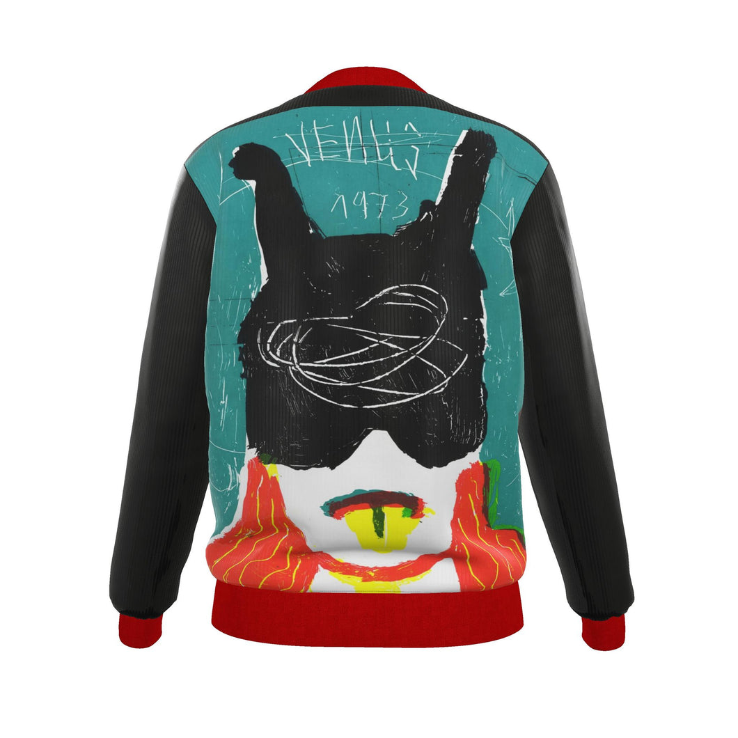 Y2K Women's Reversible Silk Bomber Jacket