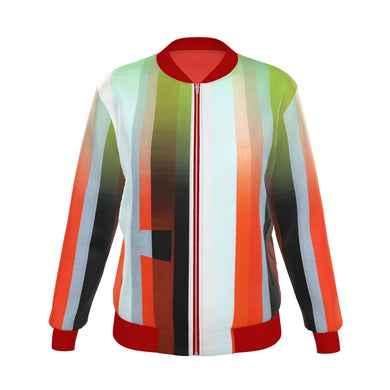 Y2K Women's Reversible Silk Bomber Jacket