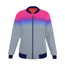 Y2K Women's Reversible Silk Bomber Jacket