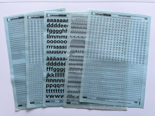 Lettraset x5