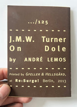 Turner on Dole | Andre Lemos (re:Surgo!)