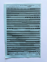 Lettraset x5