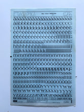 Lettraset x5