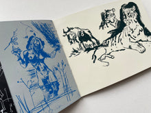 Extraits de carnets de croquis (sketchbooks) | Damien Deroubaix (Bongoût)