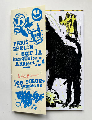 Paris Berlin sur la banquette arrière | les Soeurs Siamoises (Bongoût)