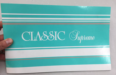 Classic Supreme | Christa Treadwell (Perish Publishing)