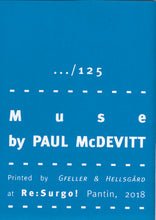 Mini Zine | Muse by Paul McDevitt