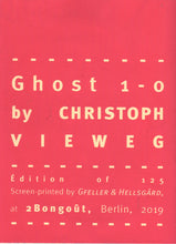 Mini Zine | Ghost 1-0 by Christoph Vieweg