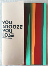 You Snooze You Lose | Gfeller + Hellsgård
