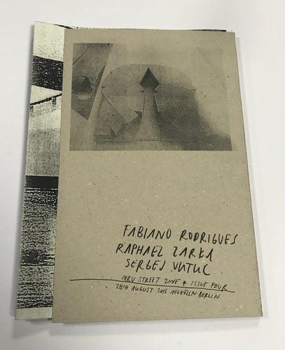 MBU street Zine | Sergej Vutuc, Fabiano Rodrigues, Raphael Zarka