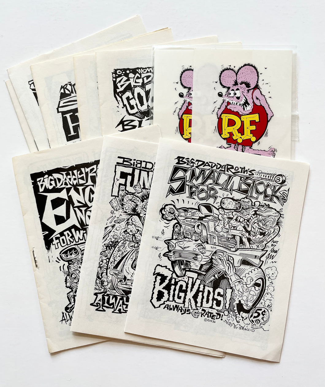 Rat Fink Zines Collection | Ed Roth / The Pizz