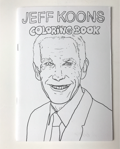 Jeff Koons Coloring book | Christian Gfeller