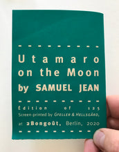 Mini Zine | Utamaro on the Moon | Samuel Jean (2Bongoût)