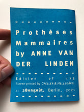 Mini Zine | Prothèses Mammaires | Anne van der Linden (2Bongoût)