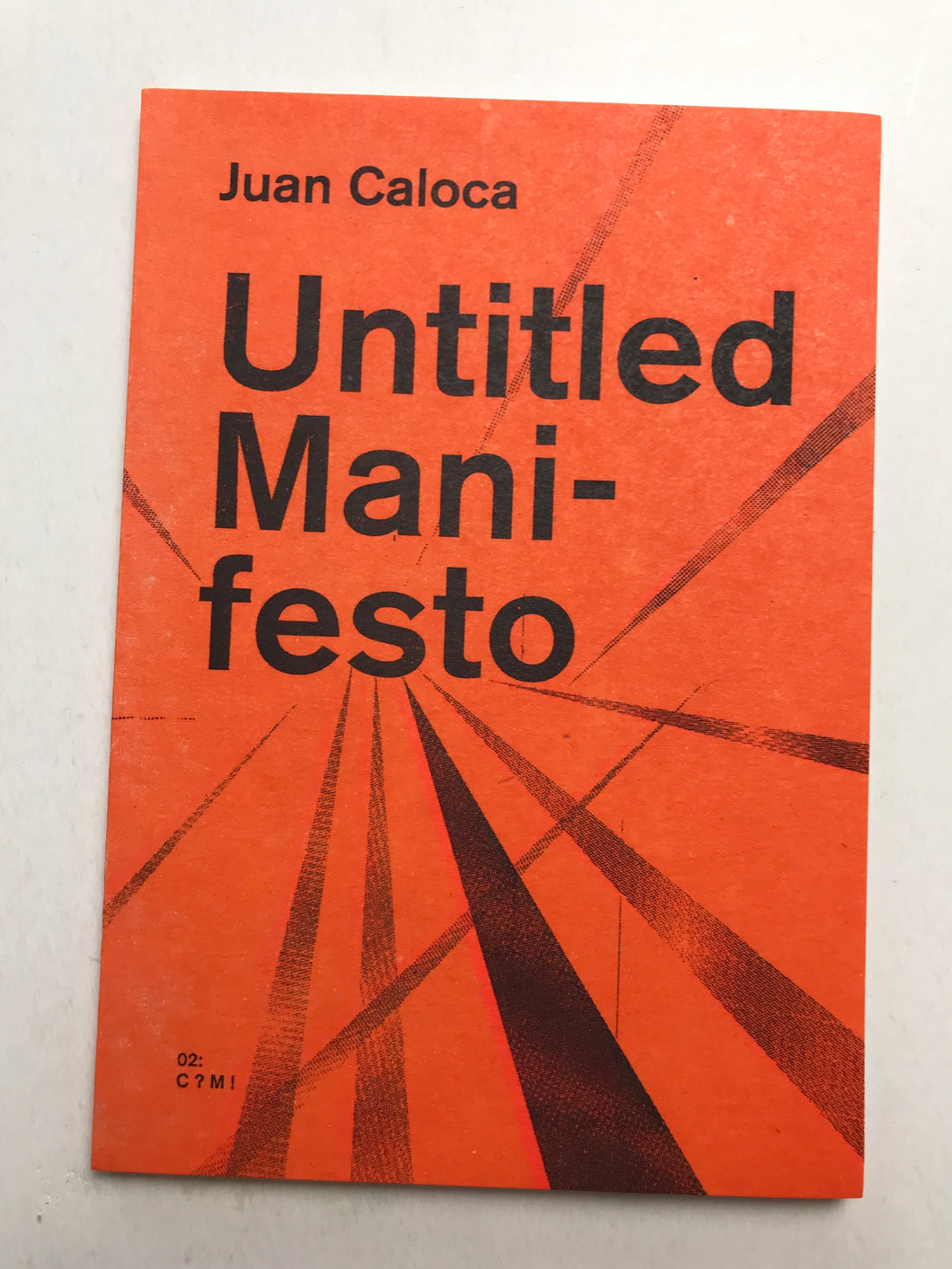 Untitled Manifesto | Juan Caloca (Gato Negro)