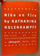 Mini Zine | Nike on Fire by Katharina Kulenkampff